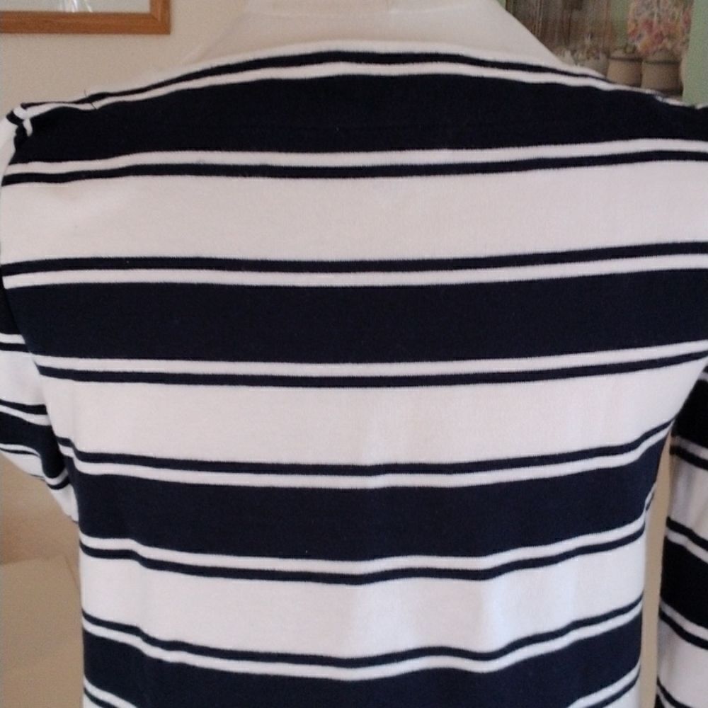Talbots Striped Knit Top - Picture 5 of 8